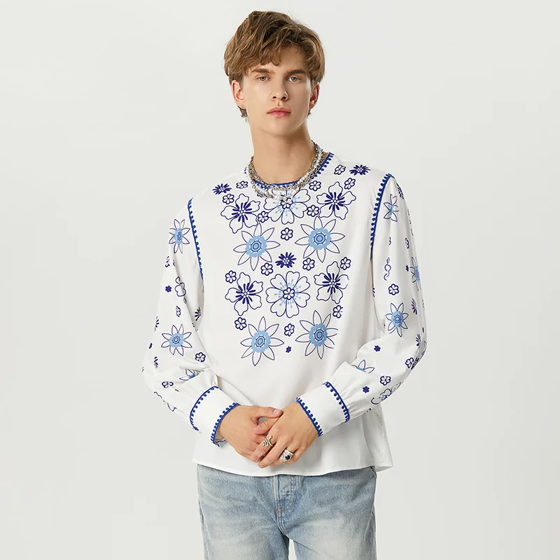 Blue Blossom Maverick Shirt